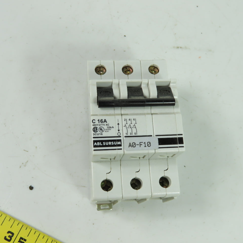 Altech 3CU16 Circuit Breaker 10kA 480Y/277VAC