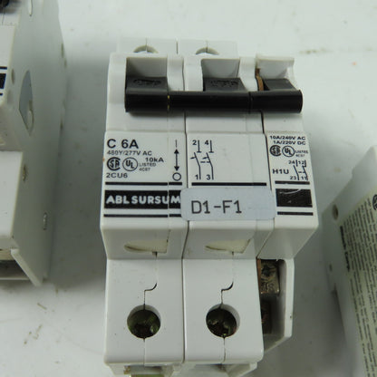 Altech 2CU6 Circuit Breaker 10kA 480Y/277VAC Lot Of 3
