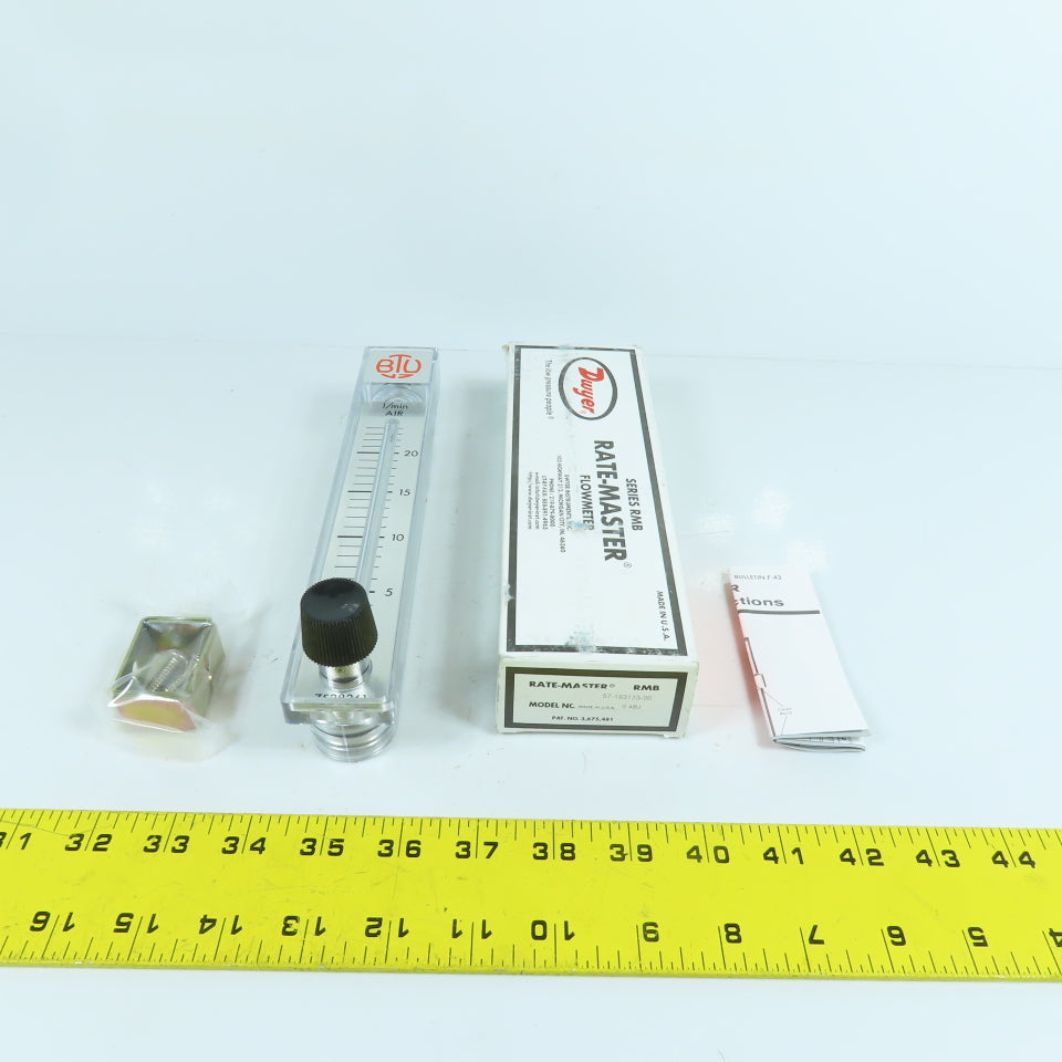 Dwyer 57-193133-00 RMB Rate-Master Flow Meter 70PSI 130°F LPM Air NEW