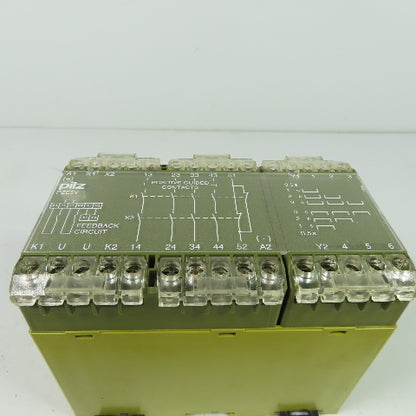 PILZ PZE5V-3S Safety Relay 120VAC 5VA 3.5W