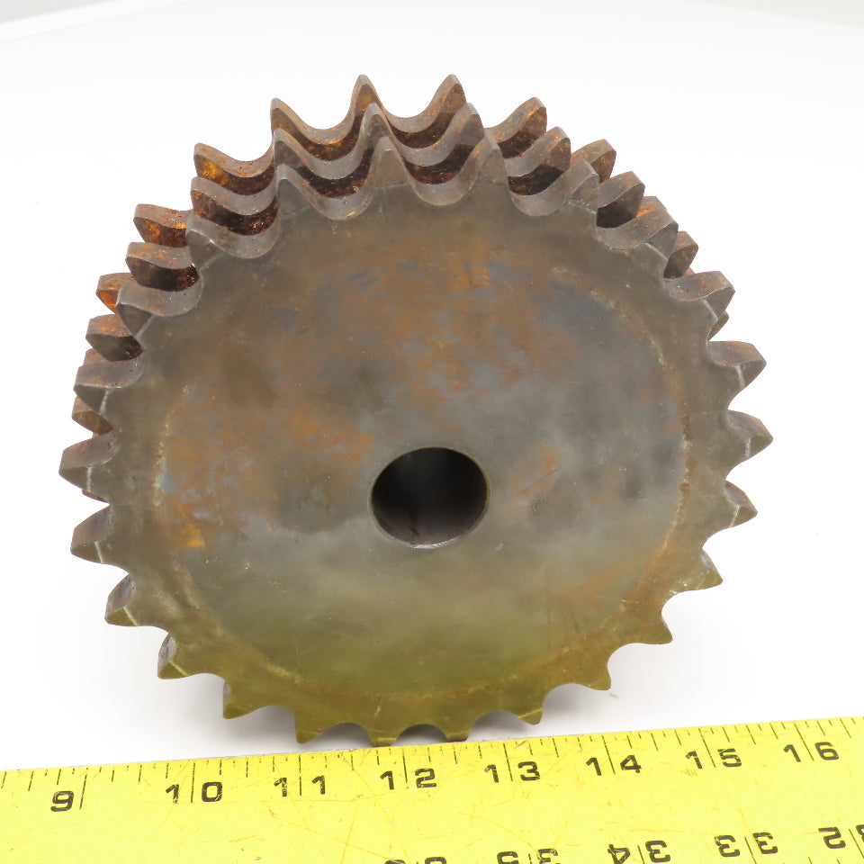 Martian E60B24H ANSI #60 Roller Chain 3 Strand 60-3 Sprocket 1" Bore