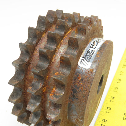 Martian E60B24H ANSI #60 Roller Chain 3 Strand 60-3 Sprocket 1" Bore
