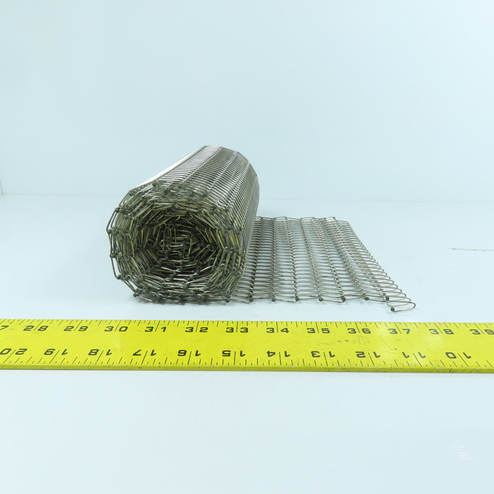 BTU International 5065501 Stainless Steel Oven Conveyor Belt 9" W x 89" OAL
