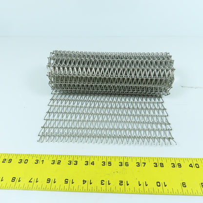 BTU International 5065501 Stainless Steel Oven Conveyor Belt 9" W x 64" OAL