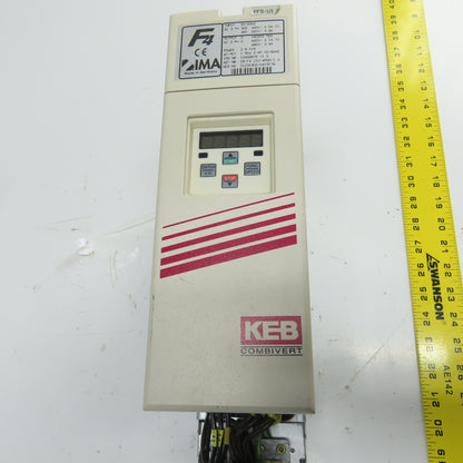 KEB 09.F4.C1D-4M00/1.4 Combivert Inverter Drive 2.8KW 3Ph W/Siemens 4EF1400-2CA