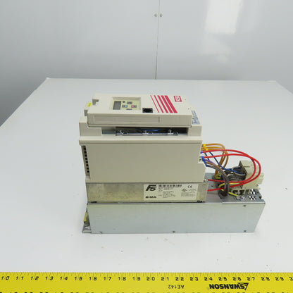KEB 12F5CBB-YM00 Inverter Drive 3Ph 400V 13.3A In 6.6KVA Out W/KEB 13E5T60-M071