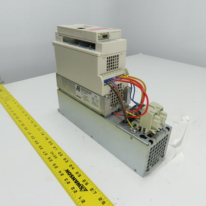 KEB 12F5CBB-YM00 Inverter Drive 3Ph 400V 13.3A In 6.6KVA Out W/KEB 13E5T60-M071