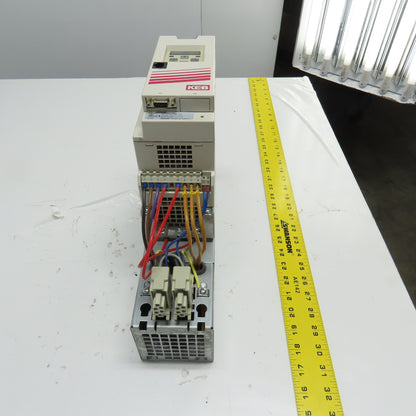KEB 12F5CBB-YM00 Inverter Drive 3Ph 400V 13.3A In 6.6KVA Out W/KEB 13E5T60-M071