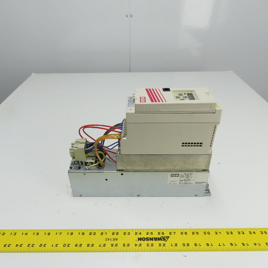 KEB 12F5CBB-YM00 Inverter Drive 3Ph 400V 13.3A In 6.6KVA Out W/KEB 13E5T60-M071