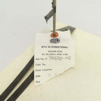 BTU International 5086100 Heater Top Zone (2, 4-5) 14" x 16" x 2"
