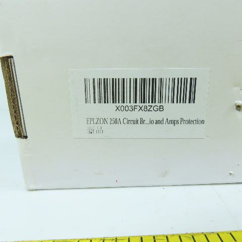 Eplzon X003FX8ZGB 250 Amp Circuit Breaker