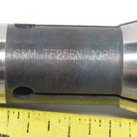 S & M TF25 EN Extended Nose Precision Smooth Collet .1085