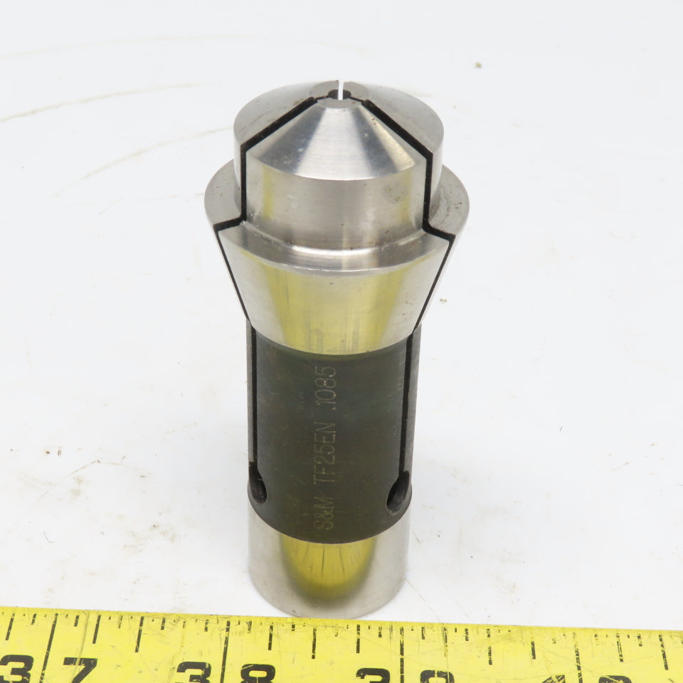 S & M TF25 EN Extended Nose Precision Smooth Collet .1085
