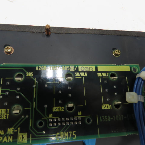 Fanuc A05B-2452-C151 Operator Control Panel A20B-1007-0850