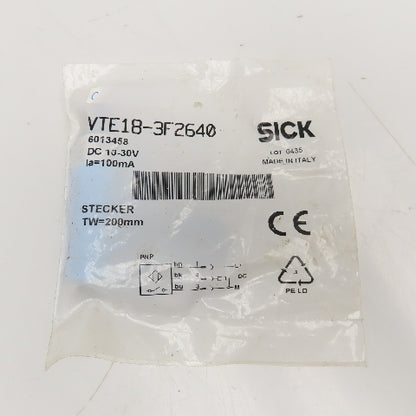 SICK VTE18-3F2640 10-30V Photoelectric Sensor
