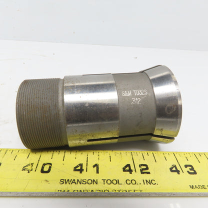 S & M TD32S Precision Smooth Collet .093XP .312 Lot of 2