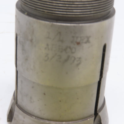 S & M TD32S Extra Precision Carbide Sleeve Hex Collet 1/4"