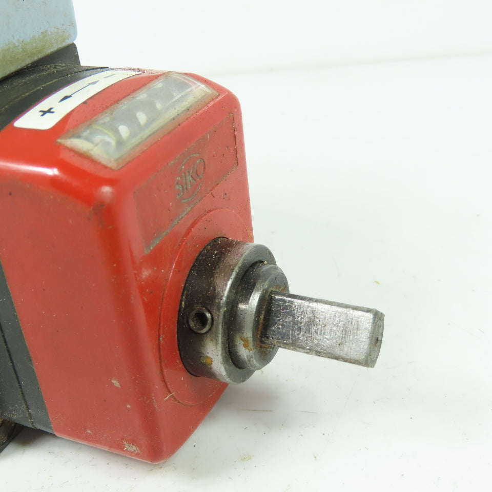 Siko D-79195 DA09S-0299 Digit Position Indicator Counter W/ Electric Motor