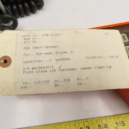 Condec Unimation 923EJ1 Teach Pendant