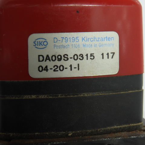 Siko D-79195 DA09S-0315 Digit Position Indicator Counter W/ Electric Motor