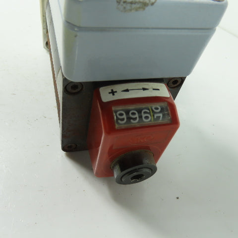 Siko D-79195 DA04-0507 Digit Position Indicator Counter W/ Electric Motor