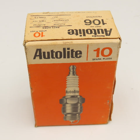 Autolite No. 106 Factory Sealed Spark Plug Resistor Lot Of 10