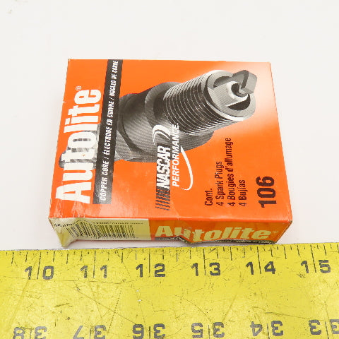 Autolite No. 106 Spark Plug Resistor Lot Of 4