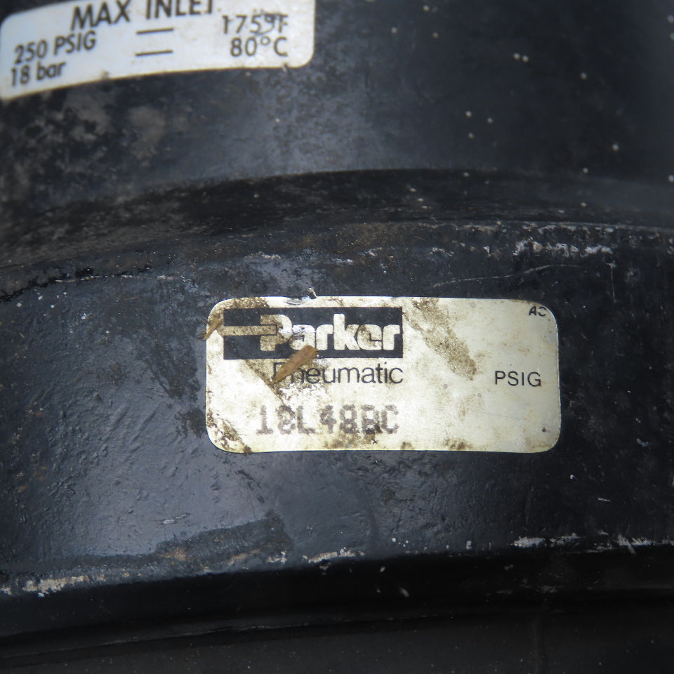 Parker 18L48BC 3/4" NPT Compressed Air Mist Lubricator 250PSI
