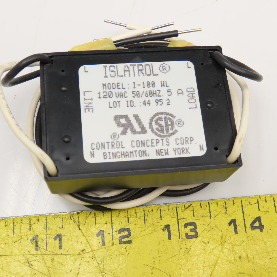 Control Concepts I-100WL Islatrol 120V 50/60Hz Surge Suppressor