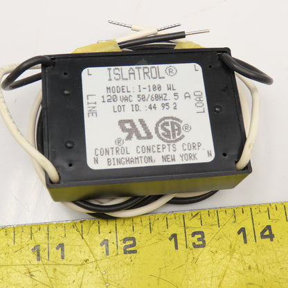 Control Concepts I-100WL Islatrol 120V 50/60Hz Surge Suppressor