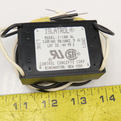 Control Concepts I-100WL Islatrol 120V 50/60Hz Surge Suppressor