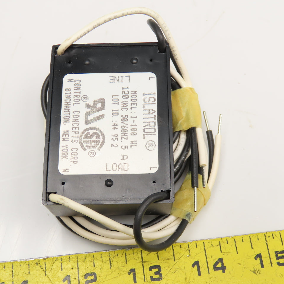 Control Concepts I-100WL Islatrol 120V 50/60Hz Surge Suppressor