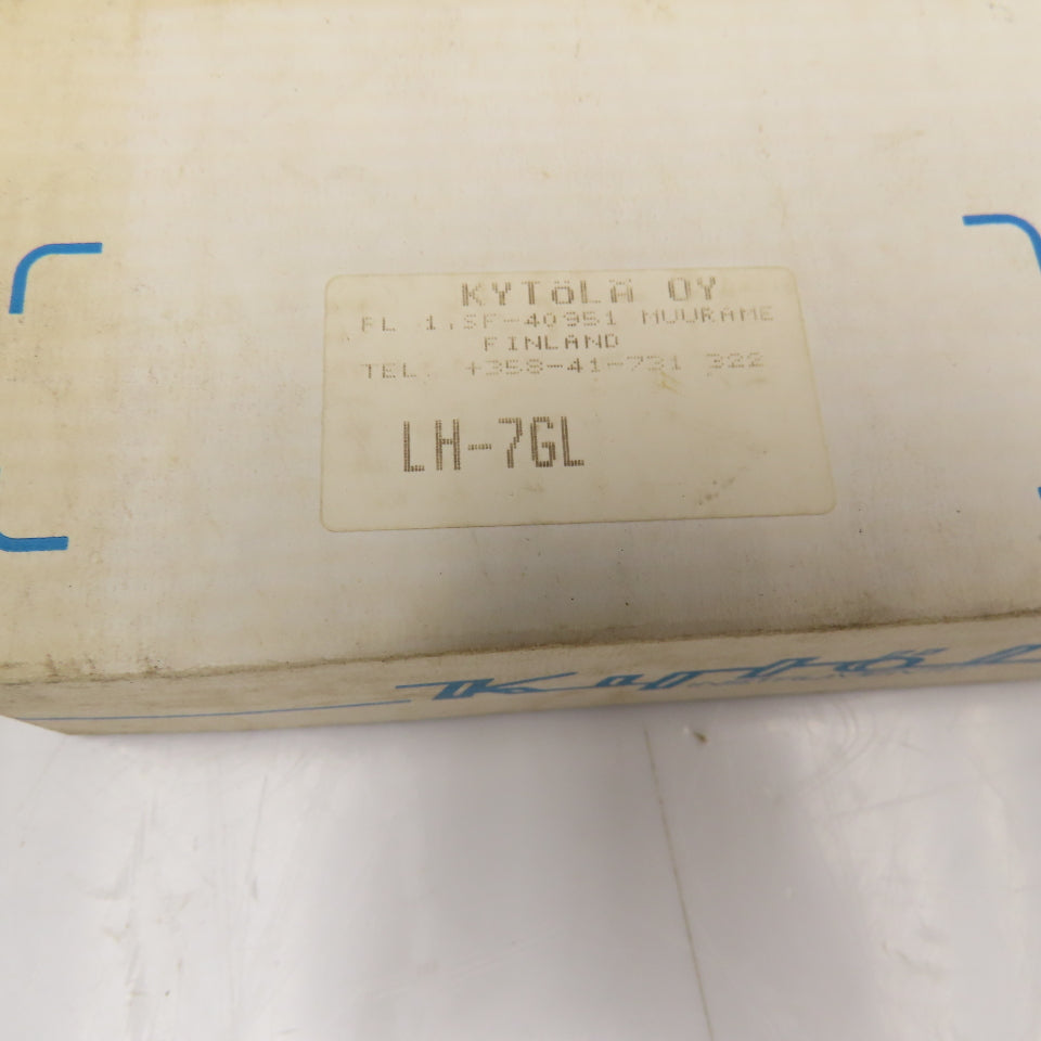 Kytola OY LH-7GL Flow Meter 0-40 GPH Water 0-100SCFH Air 3/4-20 UNEF