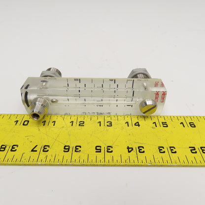 Kytola OY LH-7GL Flow Meter 0-40 GPH Water 0-100SCFH Air 3/4-20 UNEF