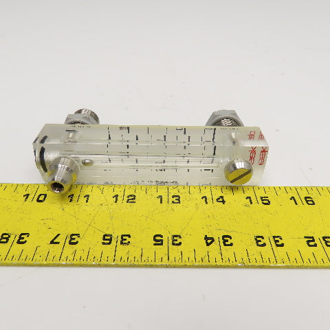 Kytola OY LH-7GL Flow Meter 0-40 GPH Water 0-100SCFH Air 3/4-20 UNEF