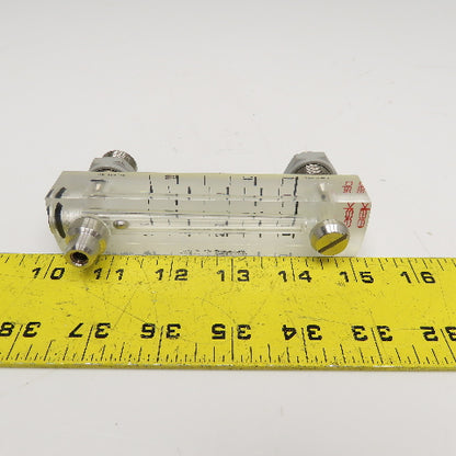 Kytola OY LH-7GL Flow Meter 0-40 GPH Water 0-100SCFH Air 3/4-20 UNEF