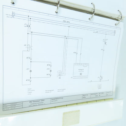 IMA Advantage 5620 Edgebander Electrical Documentation W/ 3 Floppy Discs