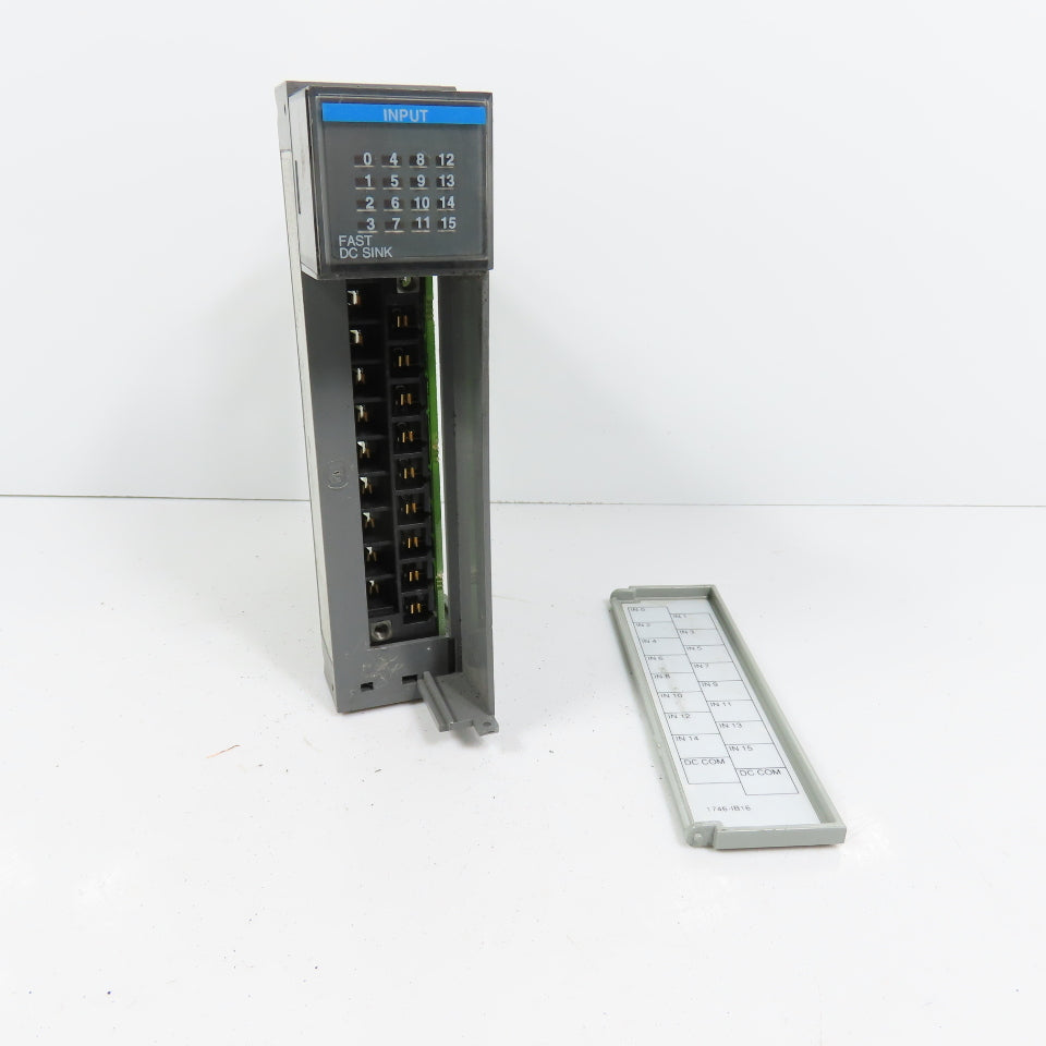 Allen Bradley 1746-ITB16 Ser C SLC 500 Input Module (No Terminal Strip)