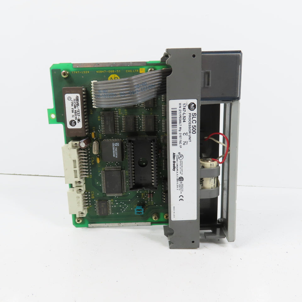 Allen Bradley 1746-L524 Ser C FRN 7C SLC 500 5/02 CPU Processor Unit