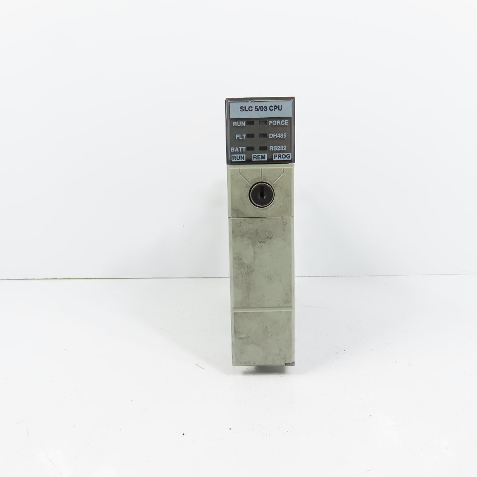 Allen Bradley 1747-L532 Ser C Rev 3 SLC 500 5/03 CPU Processor Unit W/1747-OS301