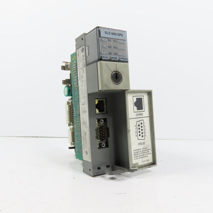 Allen Bradley 1747-L532 Ser C Rev 3 SLC 500 5/03 CPU Processor Unit W/1747-OS301