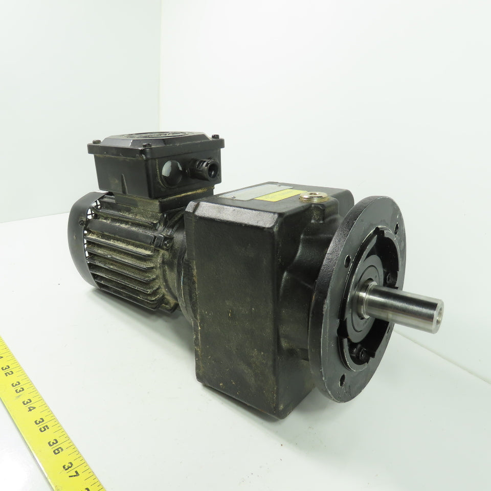 Stober C102F0700D71K4 70.7:1 Ratio Gear Motor 19.5RPM Output 220-480V 3Ph 0.25KW