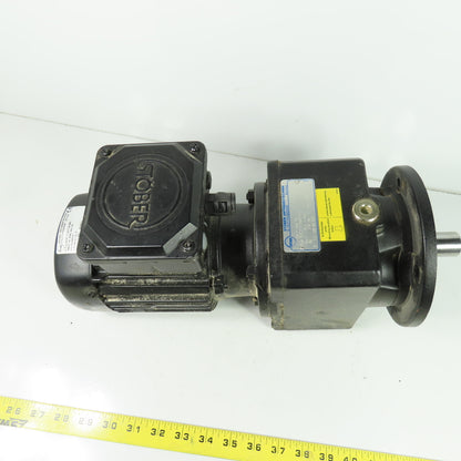 Stober C102F0700D71K4 70.7:1 Ratio Gear Motor 19.5RPM Output 220-480V 3Ph 0.25KW
