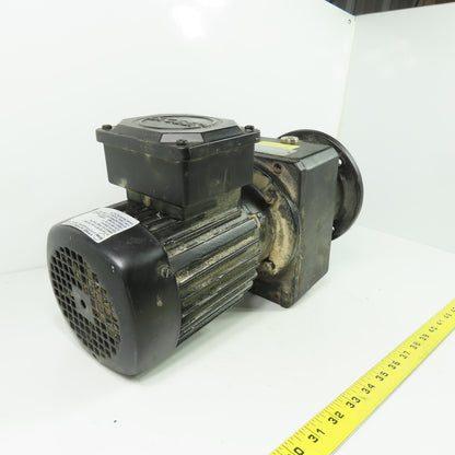 Stober C102F0700D71K4 70.7:1 Ratio Gear Motor 19.5RPM Output 220-480V 3Ph 0.25KW
