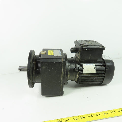 Stober C102F0700D71K4 70.7:1 Ratio Gear Motor 19.5RPM Output 220-480V 3Ph 0.25KW