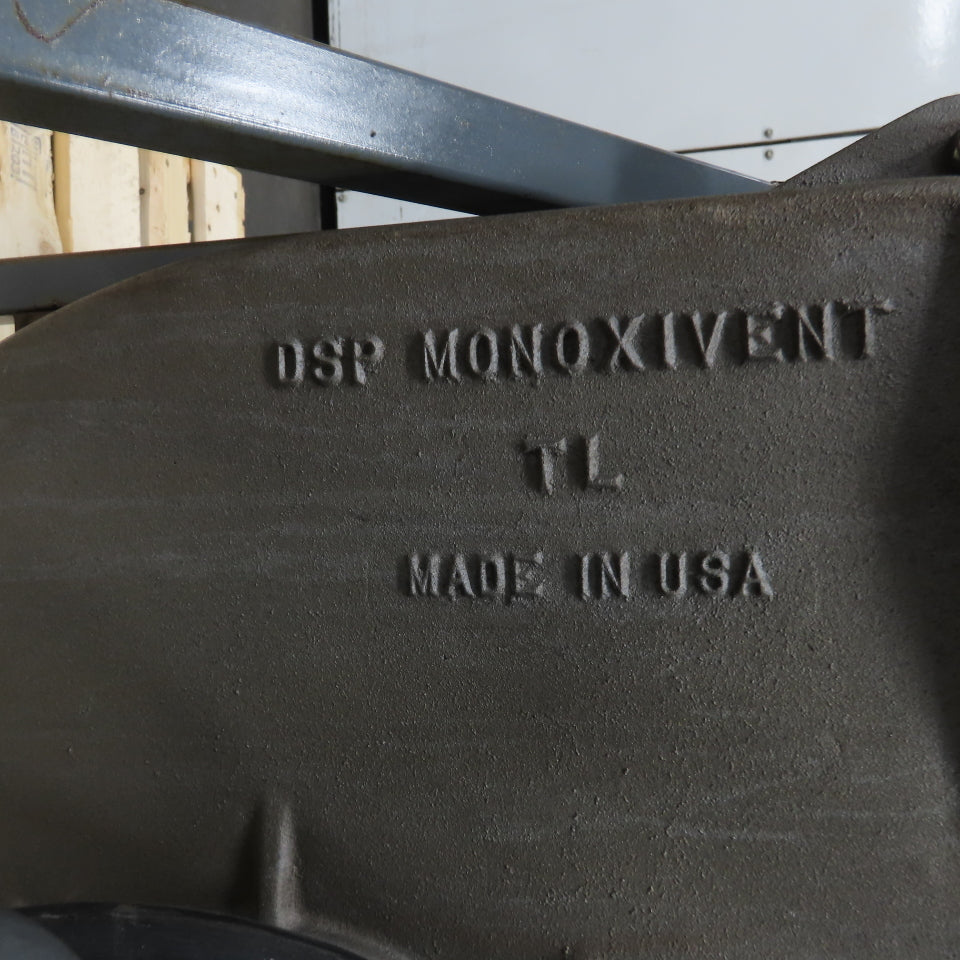 Monoxivent DSP TL 1Hp 110/230V 1Ph Radial Direct Drive Pressure Blower 4" Intake