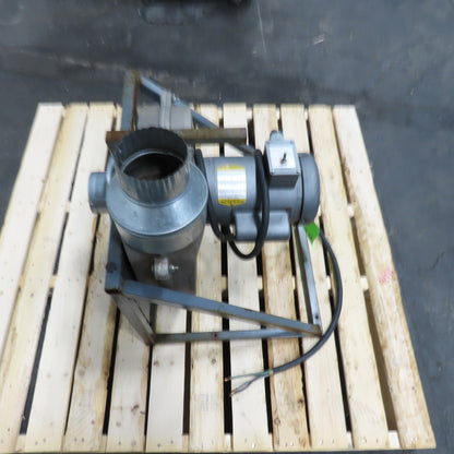 Monoxivent DSP TL 1Hp 110/230V 1Ph Radial Direct Drive Pressure Blower 4" Intake