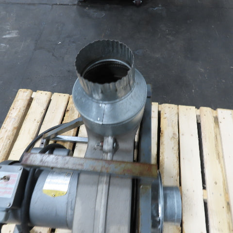 Monoxivent DSP TL 1Hp 110/230V 1Ph Radial Direct Drive Pressure Blower 4" Intake