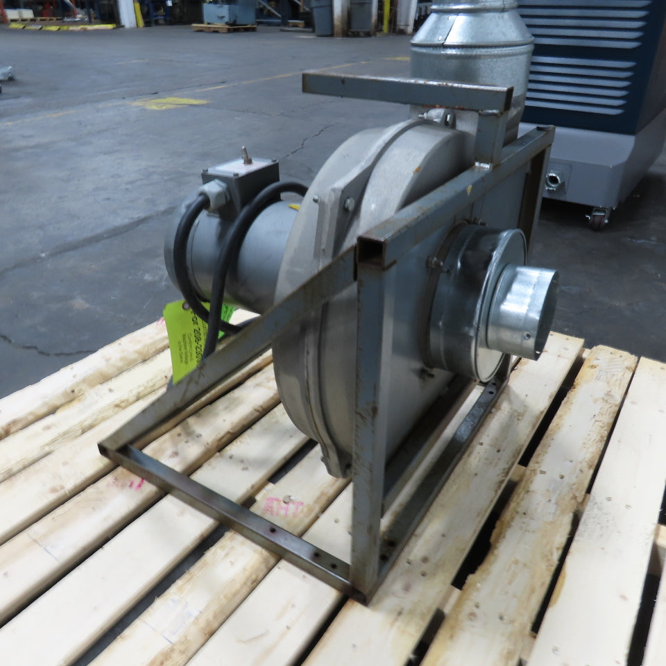 Monoxivent DSP TL 1Hp 110/230V 1Ph Radial Direct Drive Pressure Blower 4" Intake