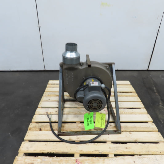 Monoxivent DSP TL 1Hp 110/230V 1Ph Radial Direct Drive Pressure Blower 4" Intake